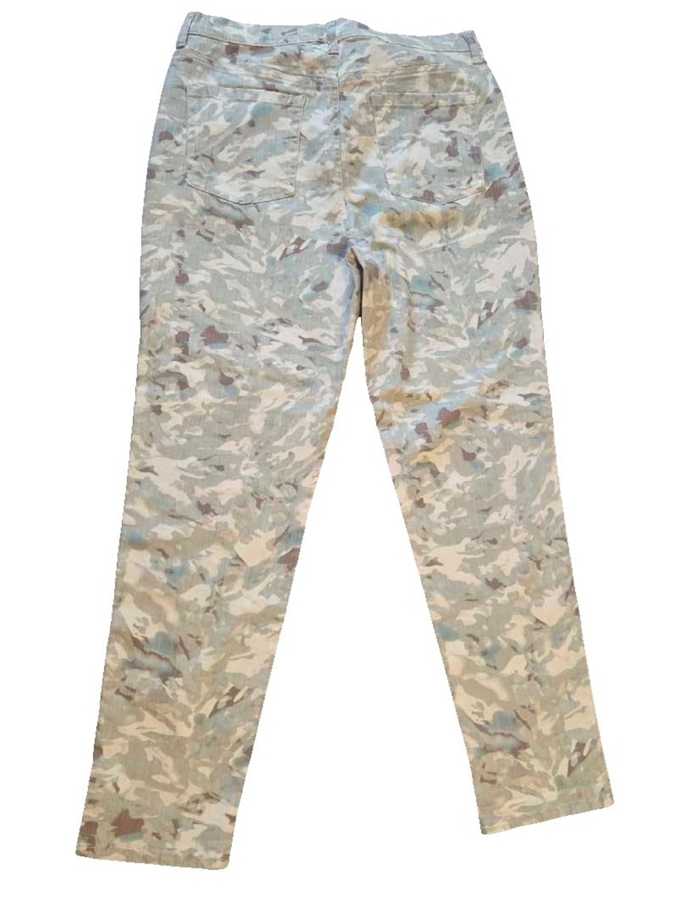 Gloria Vanderbilt Amanda Embroidered Camo Jeans - Size 14 - Picture 6 of 7